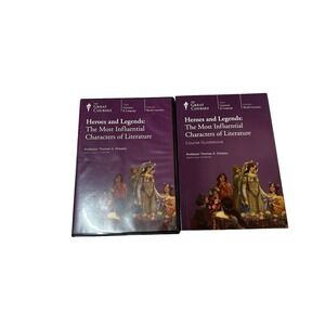Great Courses Heroes and Legends Most Influential‎ Characters Audio CDs & Book